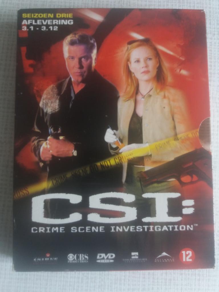 Dvd-Box : CSI Sezoen 3., Cd's en Dvd's, Gebruikt, Boxset, Ophalen of Verzenden, Vanaf 12 jaar