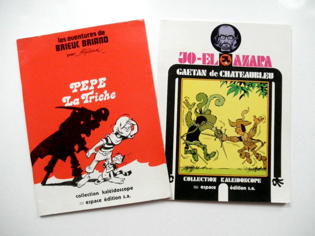 EO 1976 Ryssack et Azara inédits - 2 x Kaléidoscope, Plusieurs BD, Enlèvement, Utilisé, Ryssack - Jo-El Azara