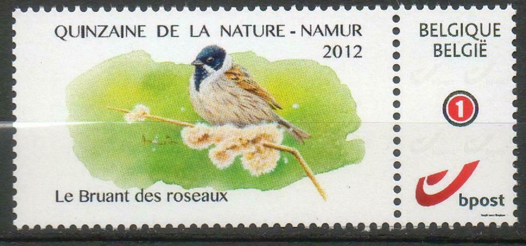 Duostamp / Mystamp : Buzin - Le bruant des roseaux - Quinzai, Enlèvement ou Envoi