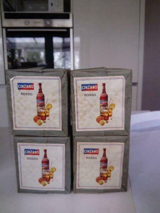 Pak houten luciferdoosjes cinzano, Ophalen of Verzenden, Nieuw, Luciferdoosjes of -merken