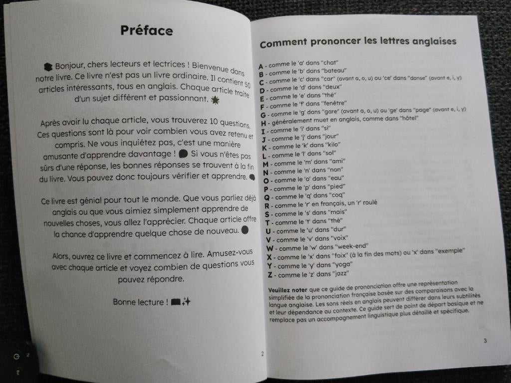 Livre de littérature anglaise, Enlèvement, Neuf