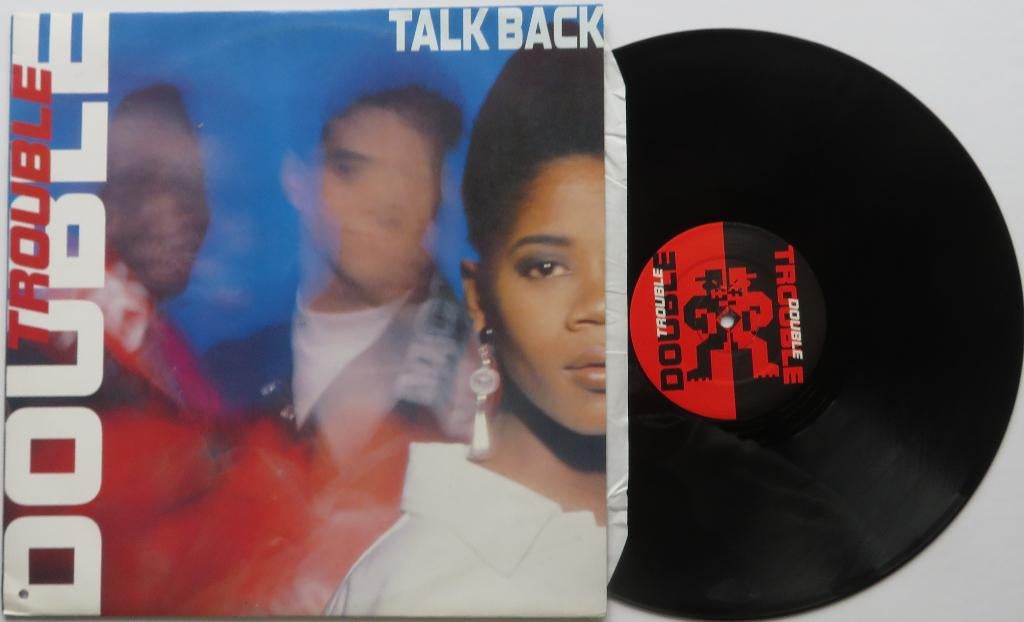 Double Trouble - Talk back. Maxi, Ophalen of Verzenden, Gebruikt, 12 inch, Trip Hop of Breakbeat