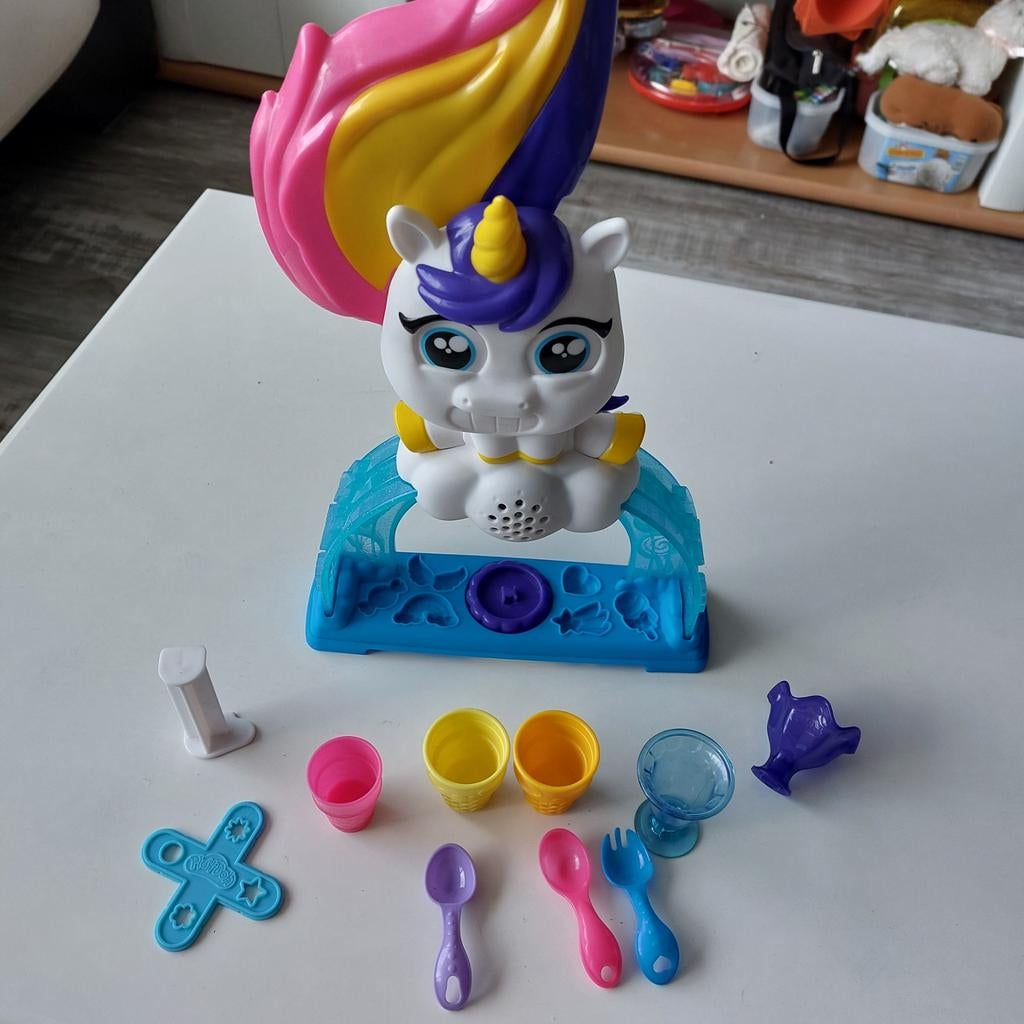 Play Doh. Unicornhoofd met ijscoupjes, Kinderen en Baby's, Ophalen