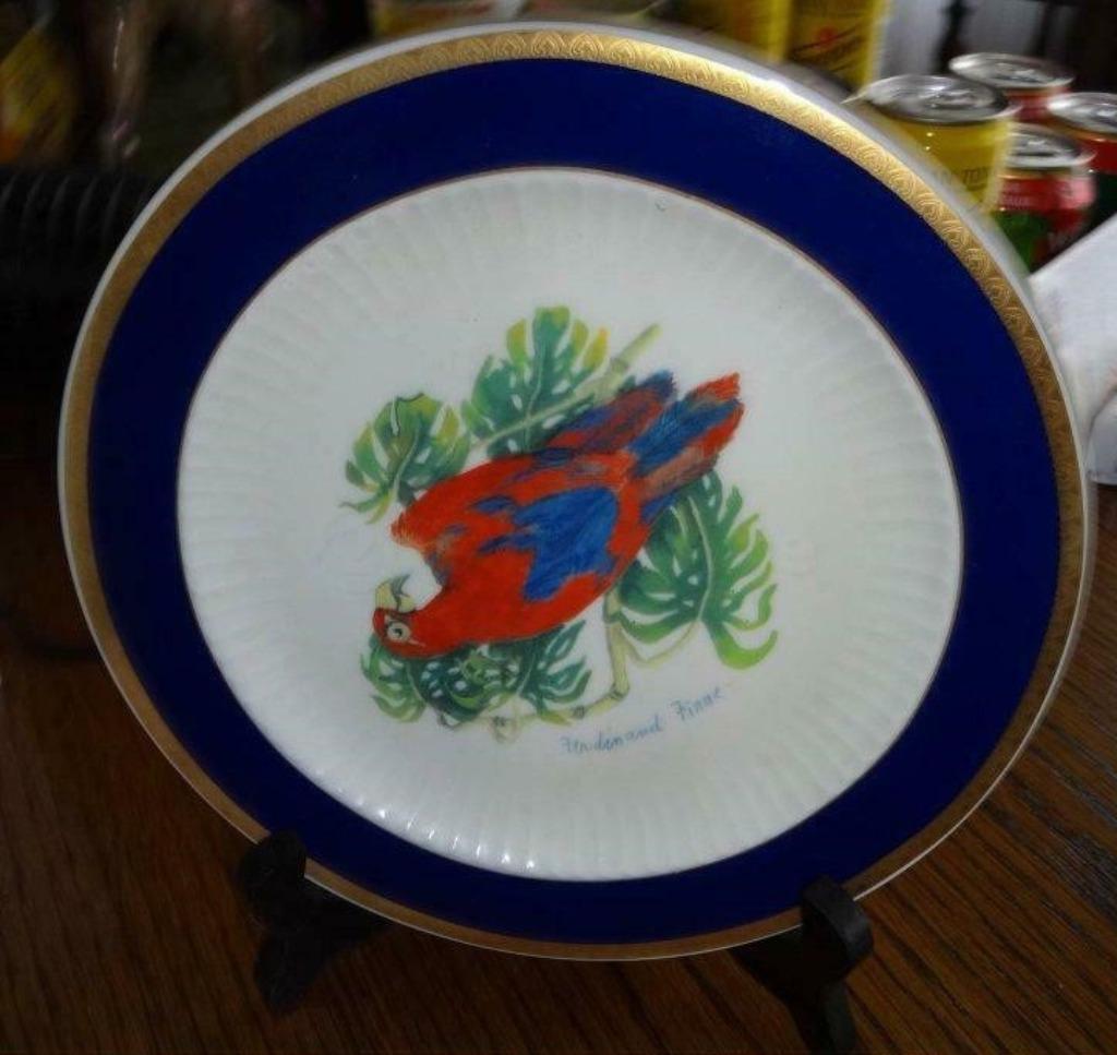Handgeschilderd bord Ferdinand Finne, Ophalen of Verzenden