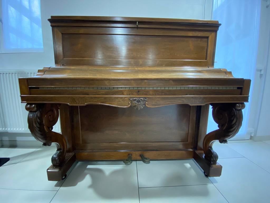 Piano droit Pleyel 1855, Muziek en Instrumenten, Ophalen, Piano