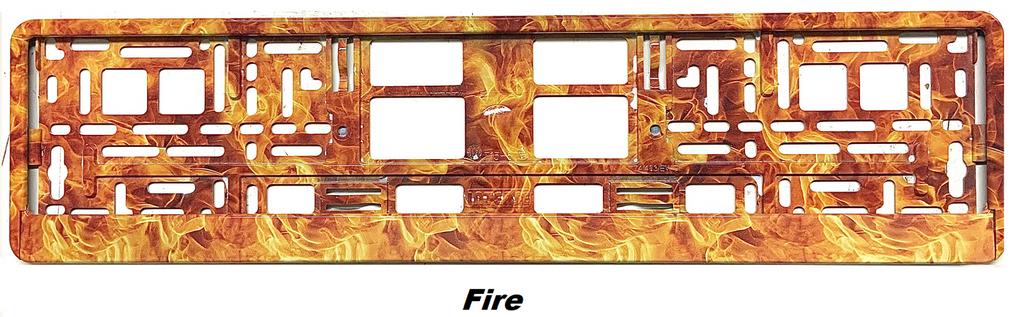 Support-plaque immatriculation « Fire », Enlèvement ou Envoi, Neuf