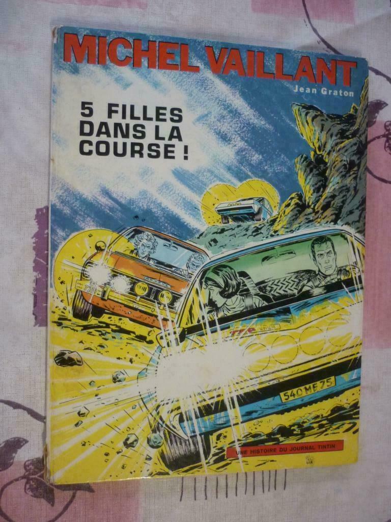 michel vaillant 5 filles dans la course, Une BD, Enlèvement ou Envoi, Utilisé