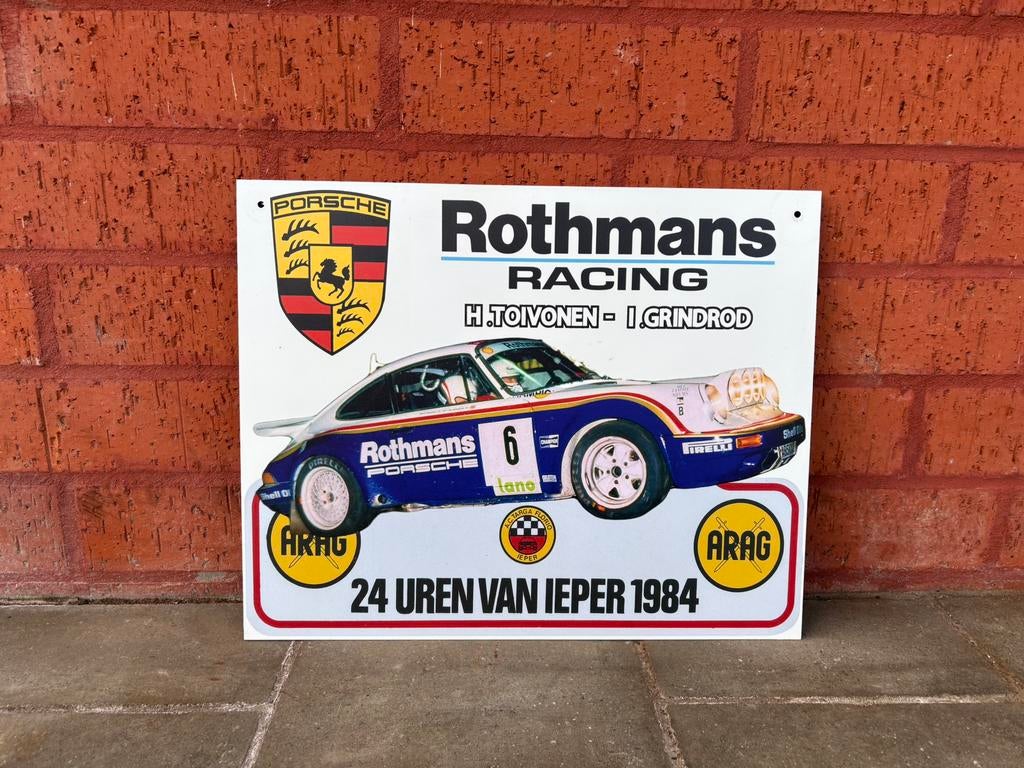 Rothmans Racing - 24 UREN VAN IEPER, Antiek en Kunst, Ophalen of Verzenden