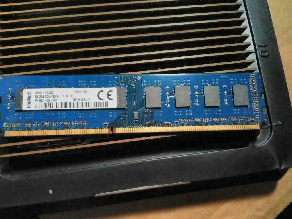 Kingston 8Gb DDR3-1600 PC3L-12800U pour PC, 8 GB, DDR3, Ophalen of Verzenden, Zo goed als nieuw