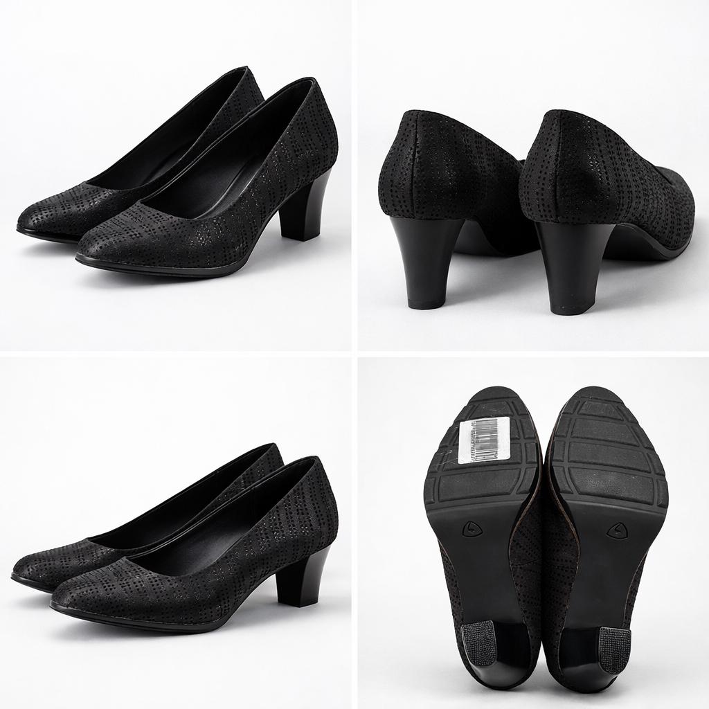 Nieuwe Bel&Bo zwarte pumps met blokhak – maat 40, Pumps, Zwart, Nieuw, Ophalen of Verzenden
