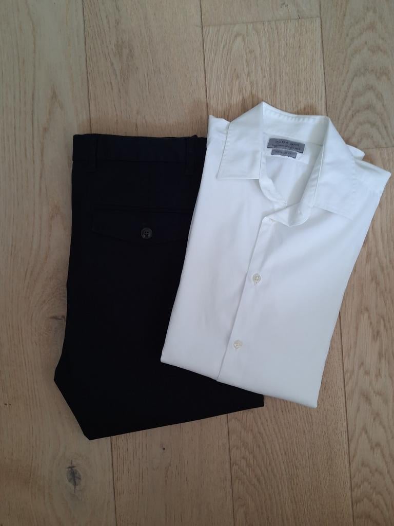 Pantalon de costume et chemise blanche, petit, Enlèvement, Comme neuf
