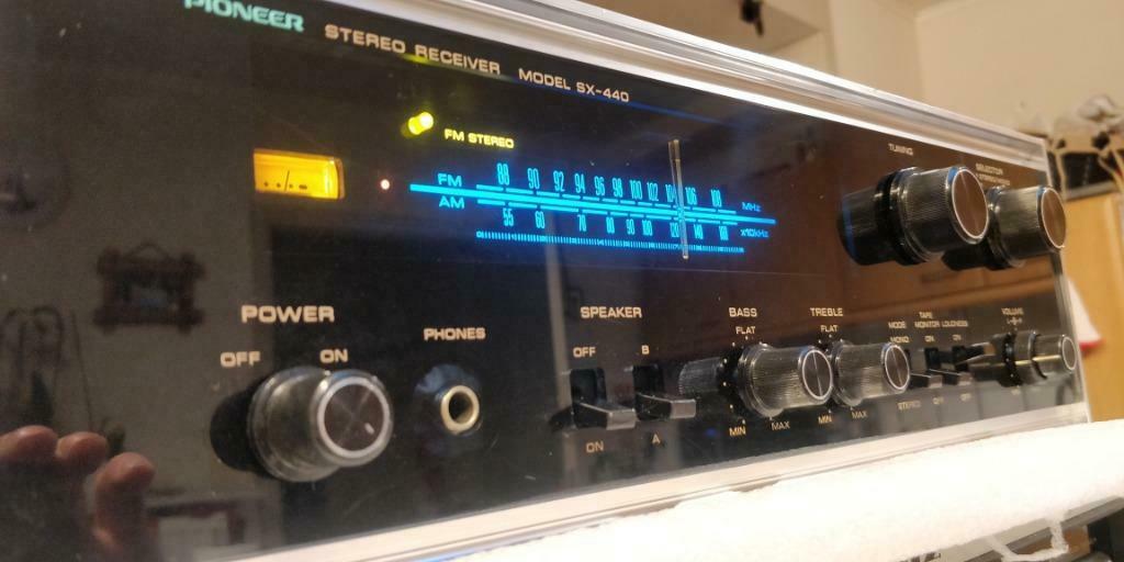 Pioneer SX-440 Stereo AM/FM Receiver (1970-71), Ophalen of Verzenden, Gebruikt, Stereo, Pioneer