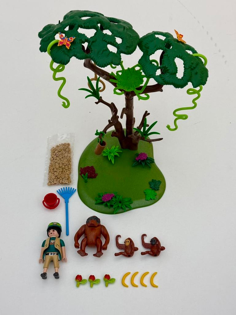 Playmobil 70345 - Family Fun orang-oetans in de boom, Ophalen of Verzenden, Zo goed als nieuw