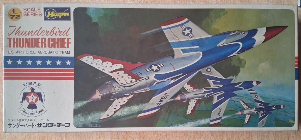 F-105D Thunderbird Thunderchief, Hasegawa, 1/72, Neuf, Hasegawa, Enlèvement ou Envoi, 1:72 à 1:144