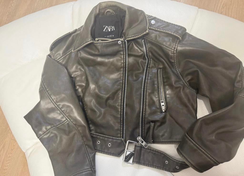 Perfecto ZARA kaki comme neuf, Motoren, Ophalen