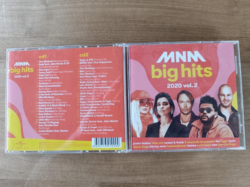 MNM BIG HITS 2020 volume 2 (2 cd's), Cd's en Dvd's, Ophalen of Verzenden, Zo goed als nieuw, Pop