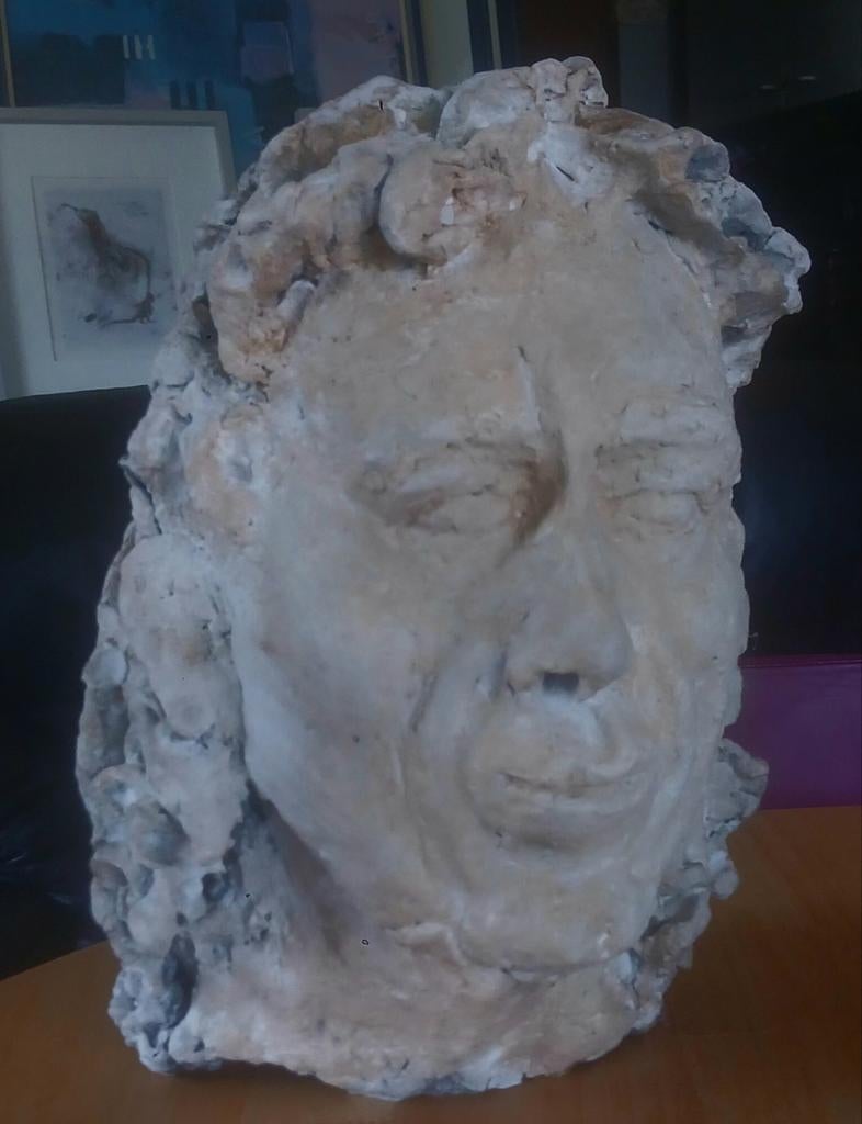 Belle sculpture en terre cuite, Antiquités & Art, Enlèvement ou Envoi