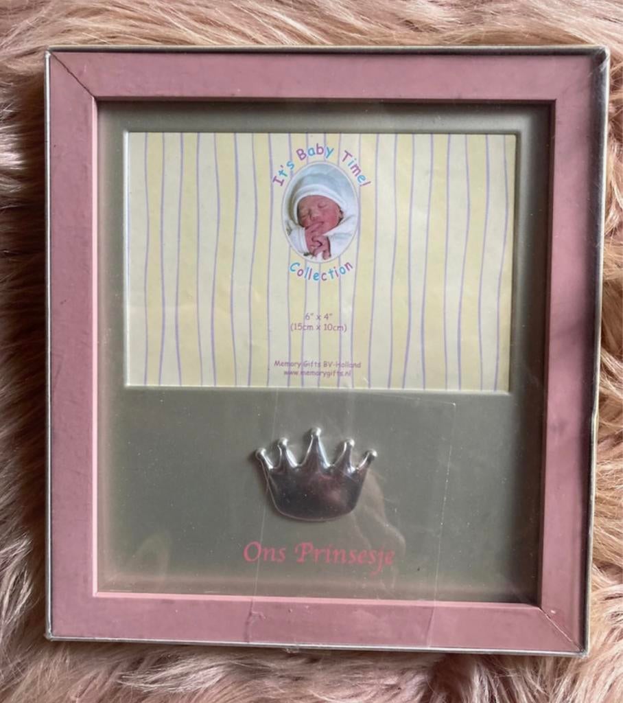 Nieuw meisjes fotolijstje,ons prinsesje., Ophalen of Verzenden, Nieuw