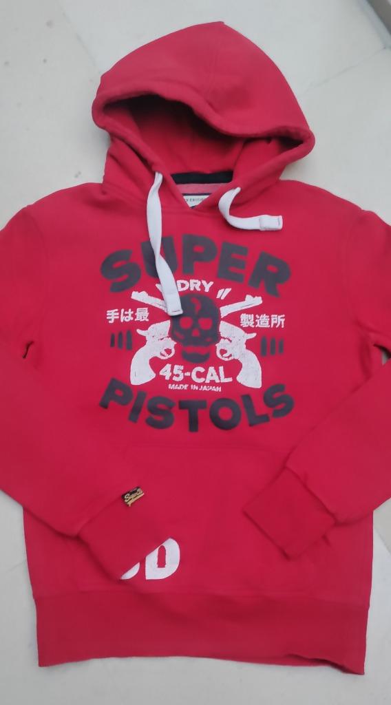 SUPERDRY hoodie     S, Ophalen, SuperDry, Zo goed als nieuw, Rood