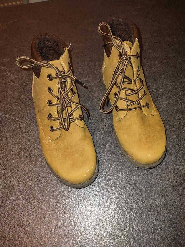 bruine hoge schoenen - Merry Scott - Maat 36, Garçon ou Fille, Enlèvement, Merry scott, Chaussures