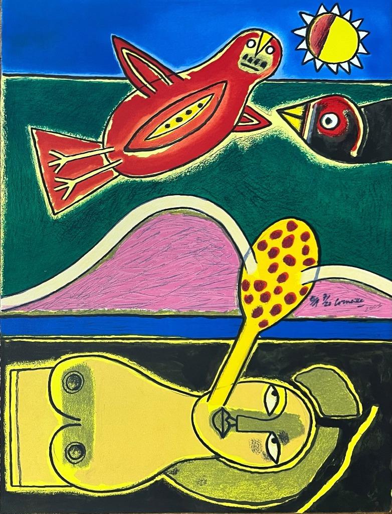 Guillaume Corneille - Le temps de L'été (E/A), Antiek en Kunst, Verzenden