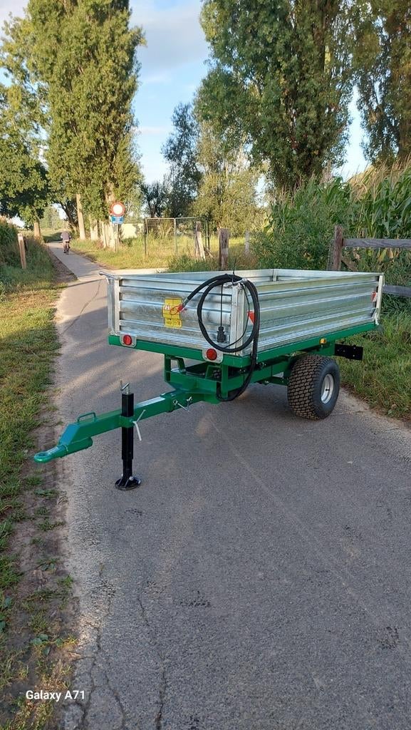 NIEUWE kipper 1.5T galva enkelas, Enlèvement