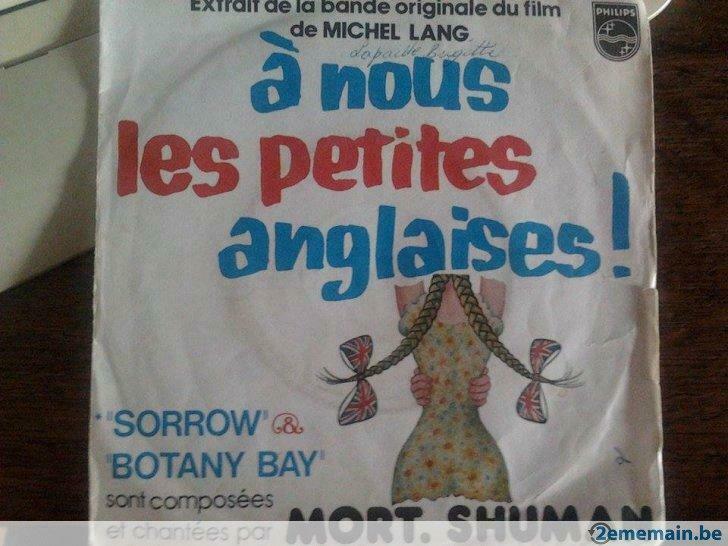 45 tours Bande originale A nous les petites anglaises, Enlèvement ou Envoi, Utilisé