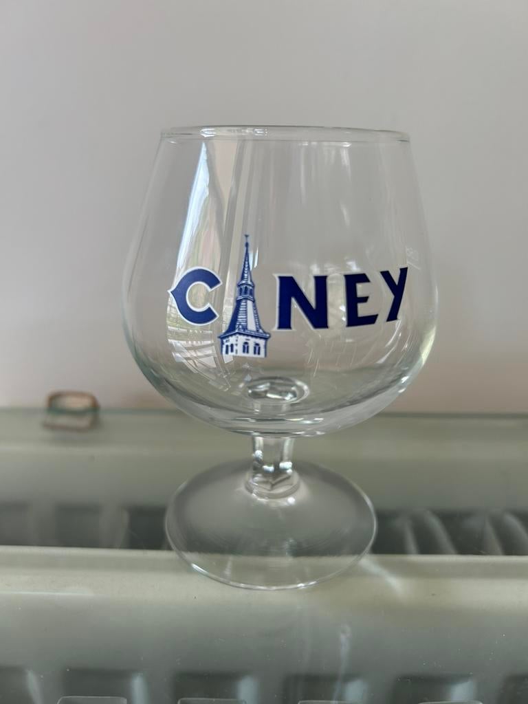 Bierglazen Ciney 15cl proefglazen, Ophalen, Zo goed als nieuw