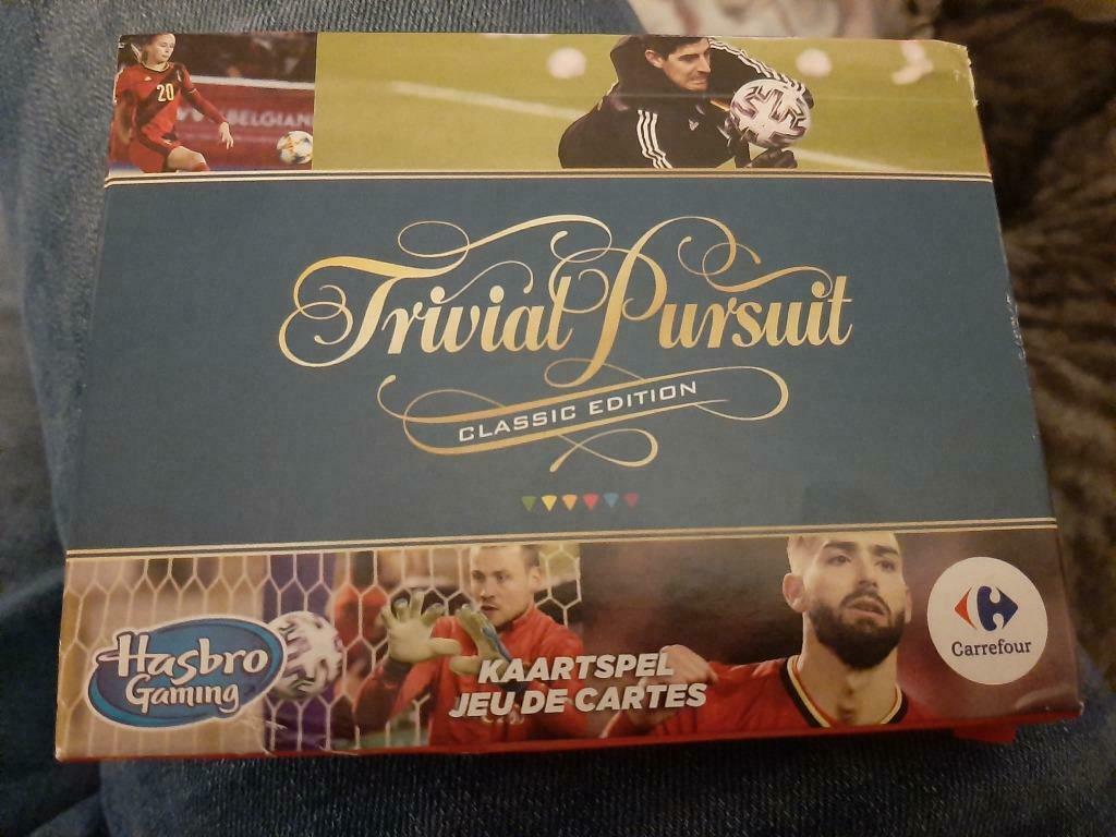 Trivial pursuit Carrefour Rode Duivels Diables Rouges, Verzamelen, Ophalen of Verzenden, Nieuw, Speelkaart(en)