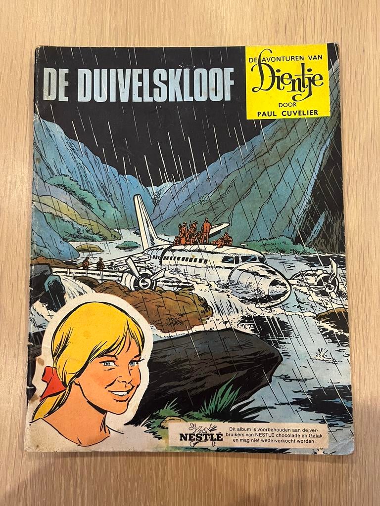 Dienstje - De duivelskloof (Nestlé), Livres, Une BD, Enlèvement ou Envoi