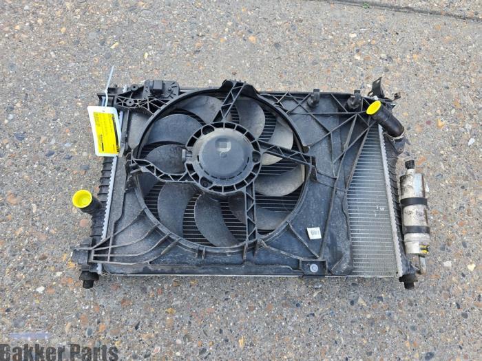 Koelerset van een Nissan Qashqai, Gebruikt, -, -, -