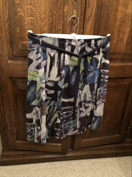 Blauwe print Accent maat 44, Kleding | Dames, Ophalen, Zo goed als nieuw, Knielengte