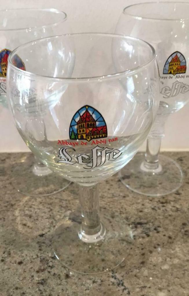 Leffe glazen €2 per stuk, Ophalen of Verzenden, Zo goed als nieuw, Leffe