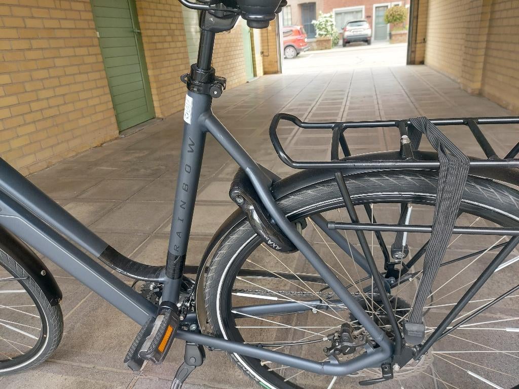 Herenfiets Oxford nieuwstaat, Fietsen en Brommers, Versnellingen, Zo goed als nieuw, Schijfrem, Ophalen