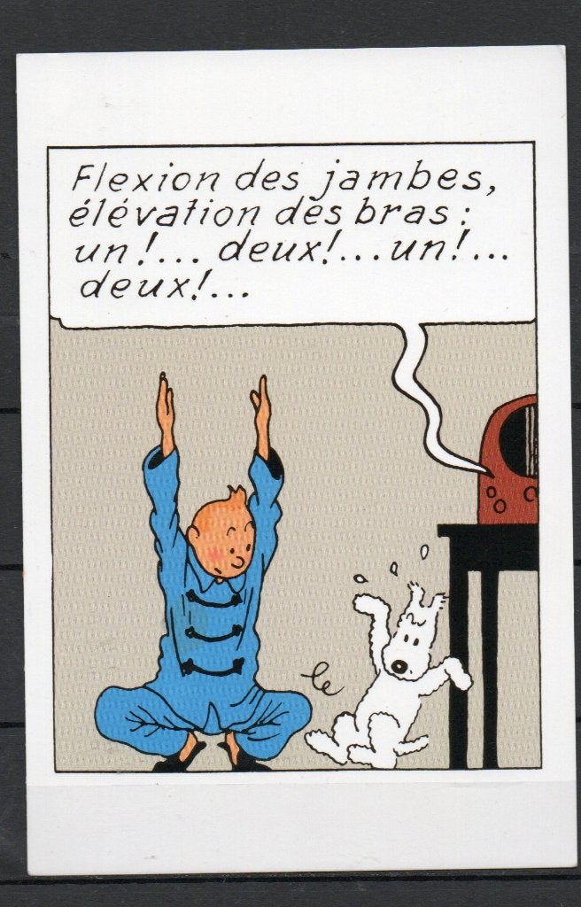 Carte postale : Hergé : Tintin/ L'oreille cassée - écrite, Collections, Enlèvement