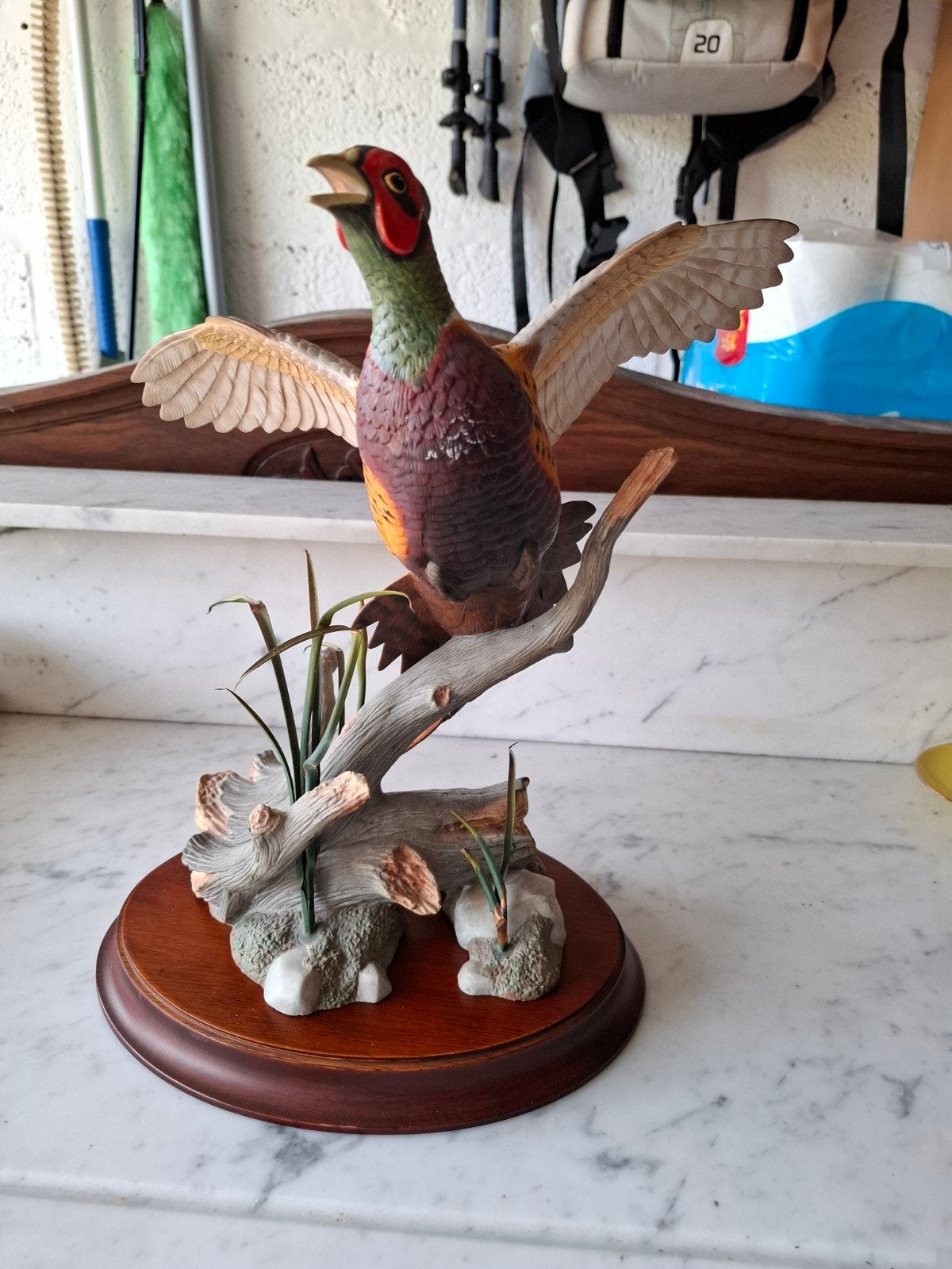 fazant, Ophalen, Zo goed als nieuw, Vogel, Beeldje of Figuurtje