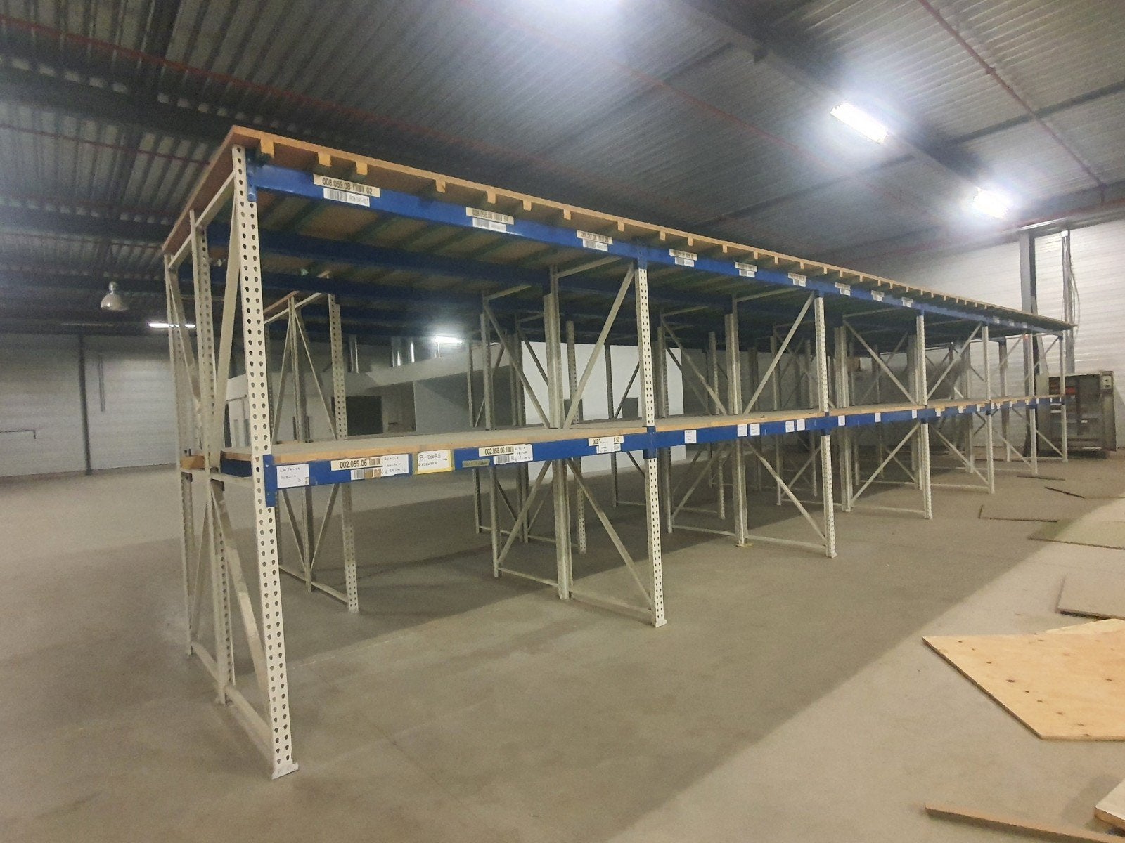 Palletstellingen, Enlèvement