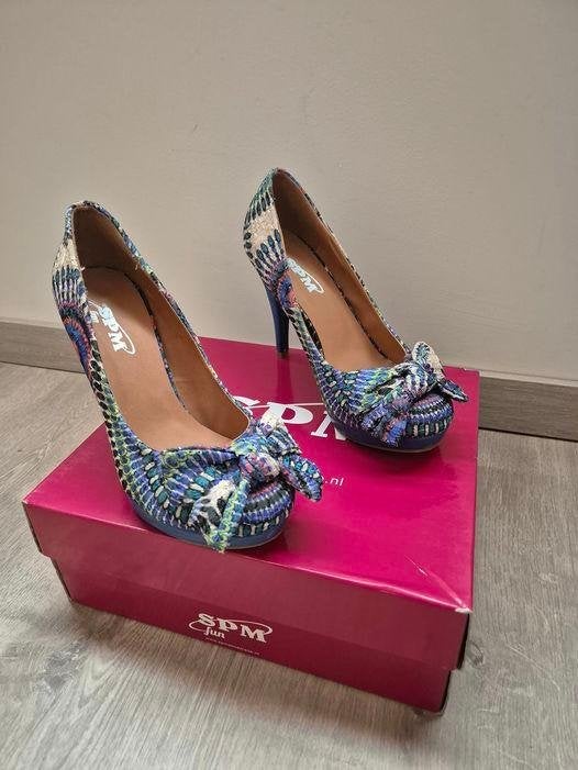 Pumps SPM. Maat 37. Nooit gedragen, Neuf, Escarpins, Bleu, SPM