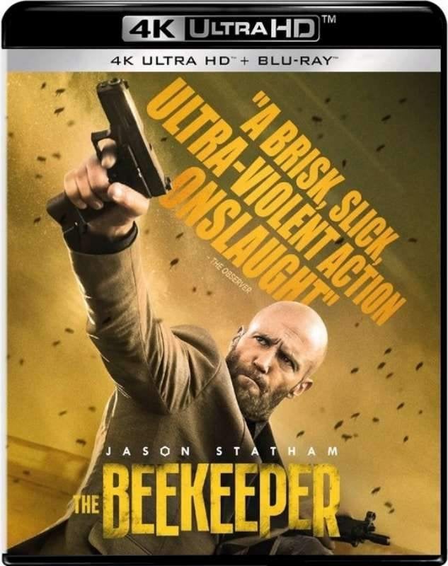 The Beekeeper 4K, CD & DVD, Blu-ray, Action, Enlèvement ou Envoi, Anglais, Film