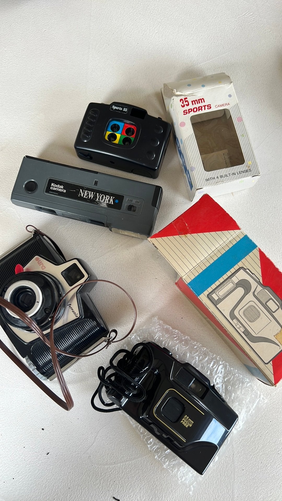 Lot analoge camera’s, Ophalen, Zo goed als nieuw