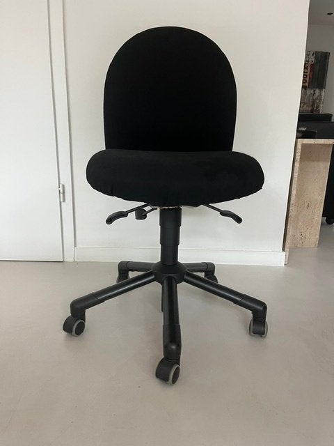 bureaustoel, Ophalen, Zwart, Zo goed als nieuw, Bureaustoel