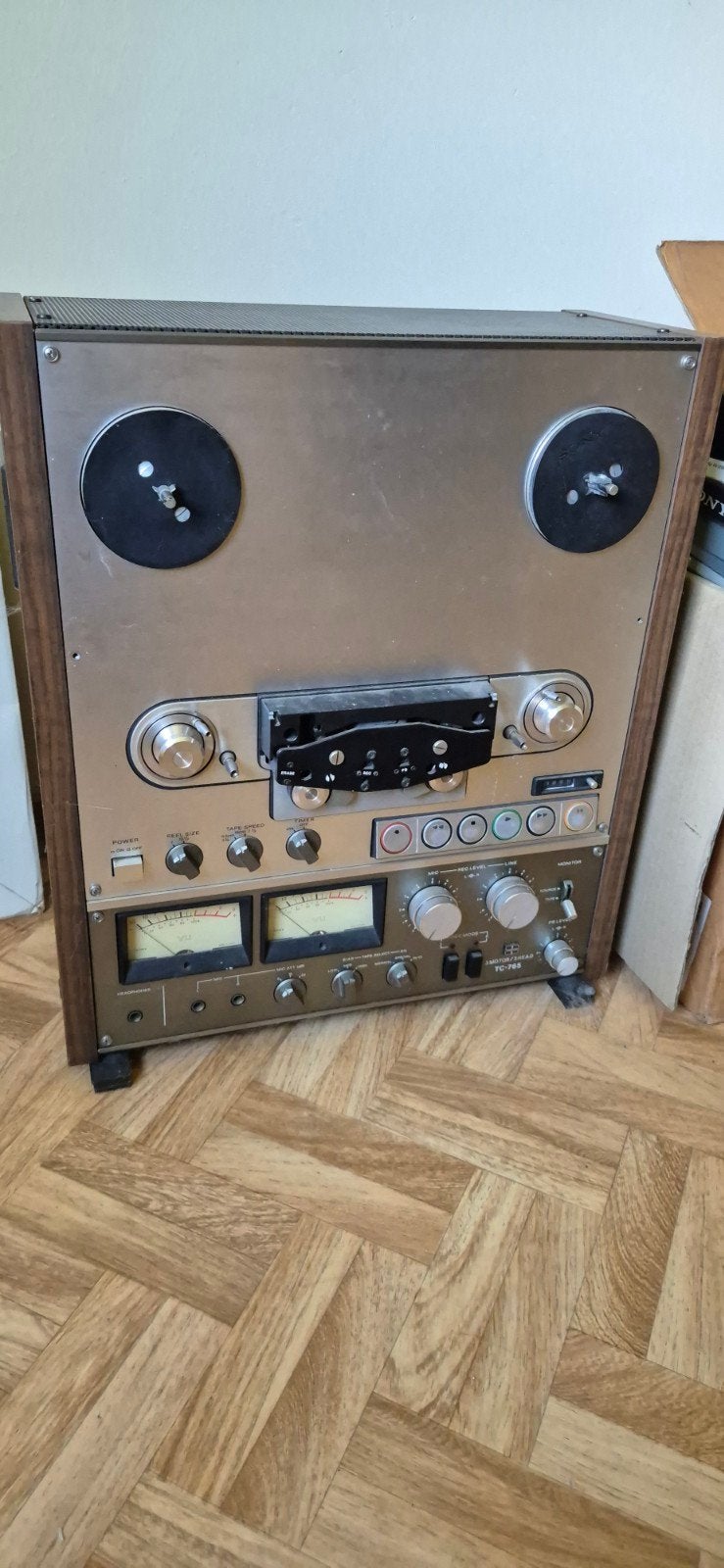 SONY TC-765 VOOR ONDERDELEN, Audio, Tv en Foto, Bandrecorder, Ophalen