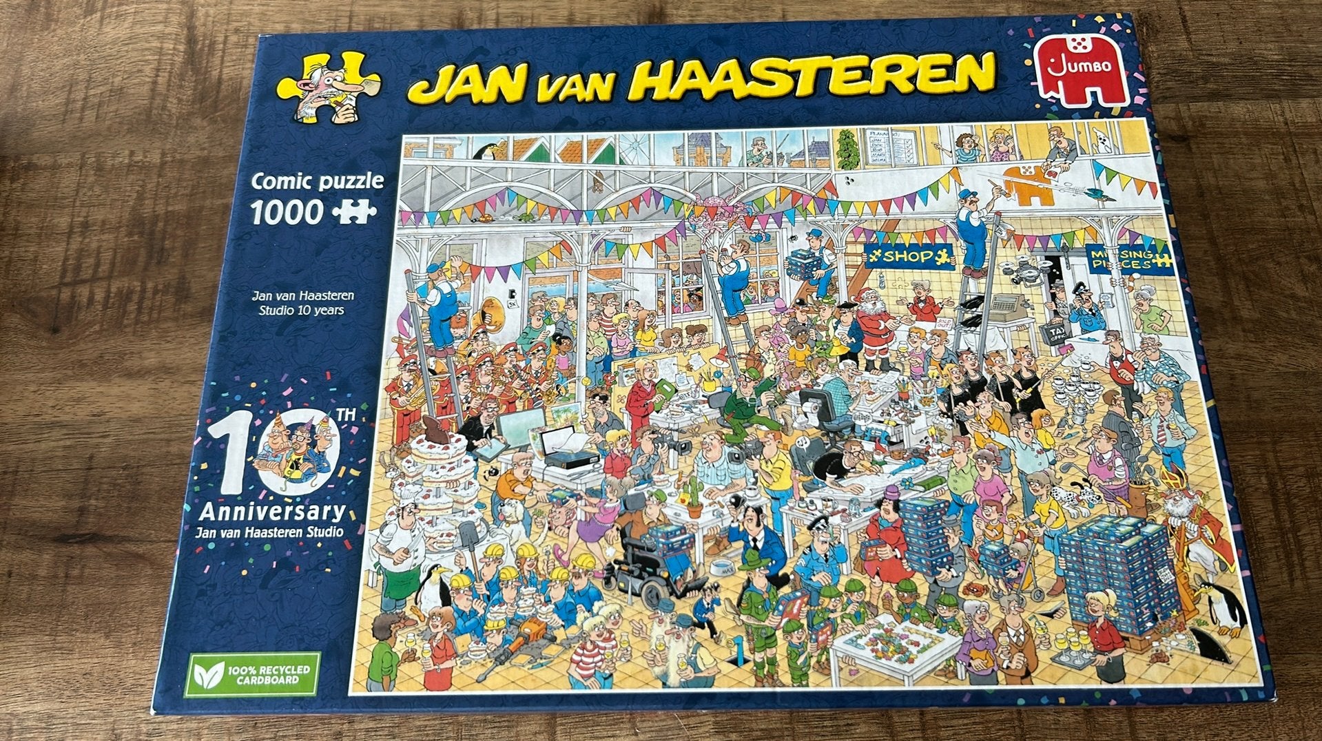 Puzzel Jan van Haasteren 10th Anniversary, Enlèvement, Comme neuf