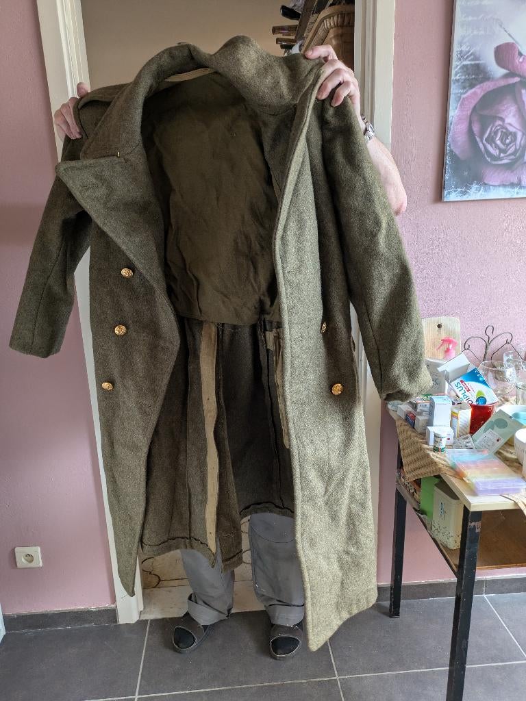 Kapoot jas, Ophalen of Verzenden, Landmacht, Kleding of Schoenen