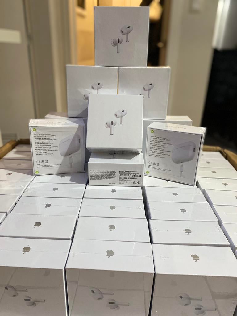 Airpods pro 2gen 100 stuks voor 1.1k nieuw in de pakje, Ophalen, In gehoorgang (in-ear), Nieuw, Apple