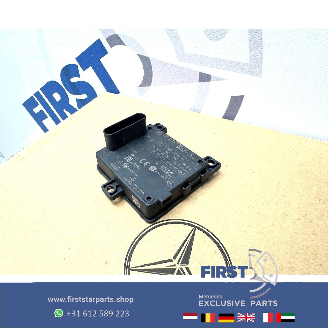 A0009006447 RADARSENSOR Mercedes W206 W290 W214 W254 W167 W2, Utilisé, -, -, Enlèvement ou Envoi