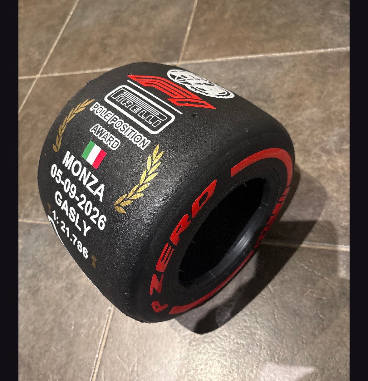 POLE AWARD MONZA GASLY 2026 F1, Enlèvement ou Envoi, Comme neuf, ForTwo