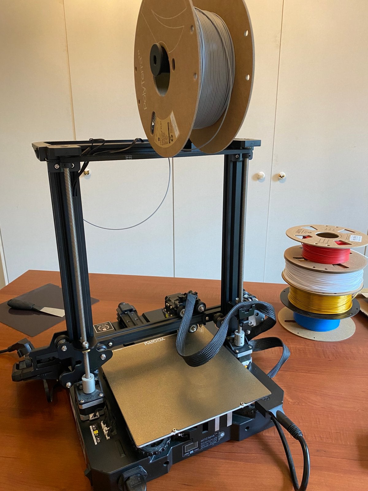 Imprimante 3D ENDER 3 S1 Pro Creality avec fils, Enlèvement, Utilisé, Filament