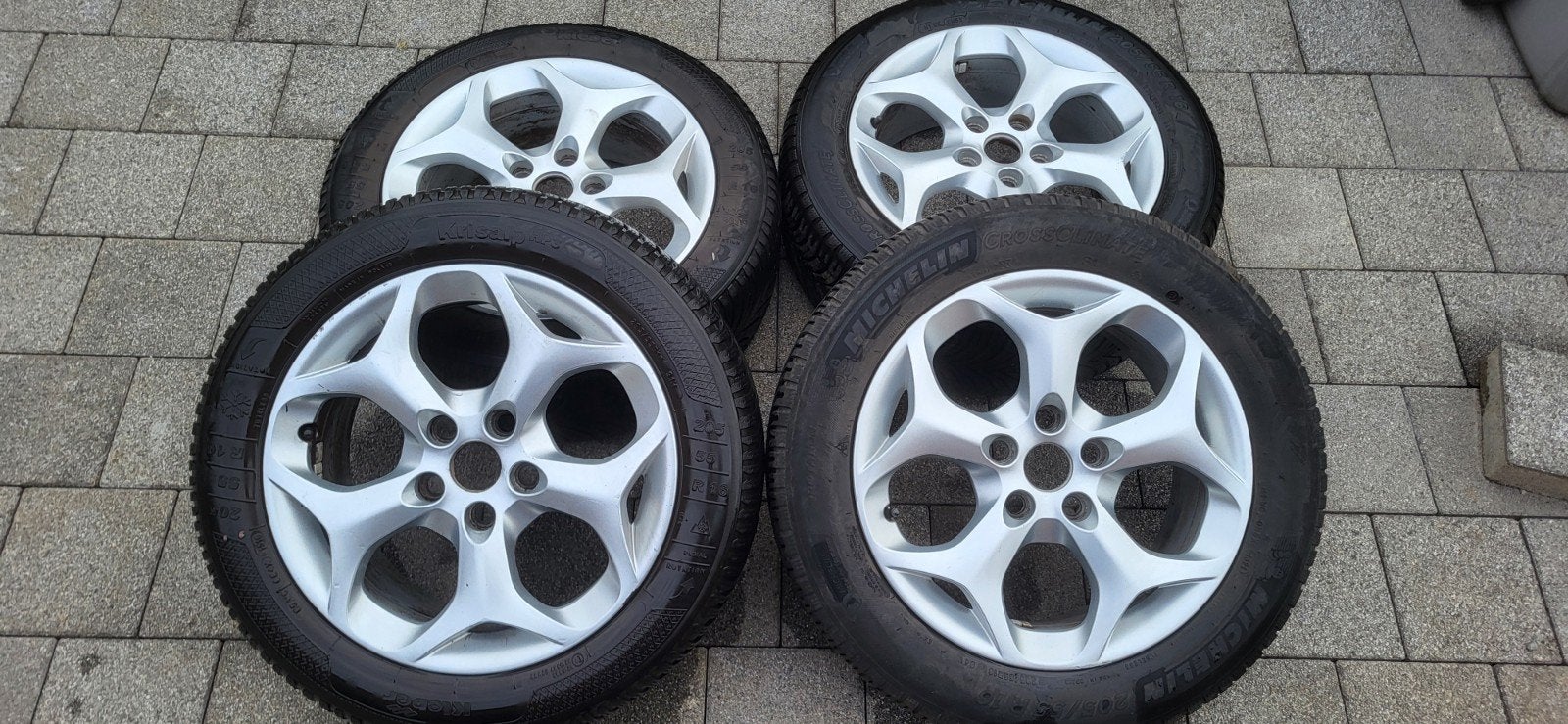 Ford velgen met winterband, Ophalen, Gebruikt, 16 inch, Banden en Velgen