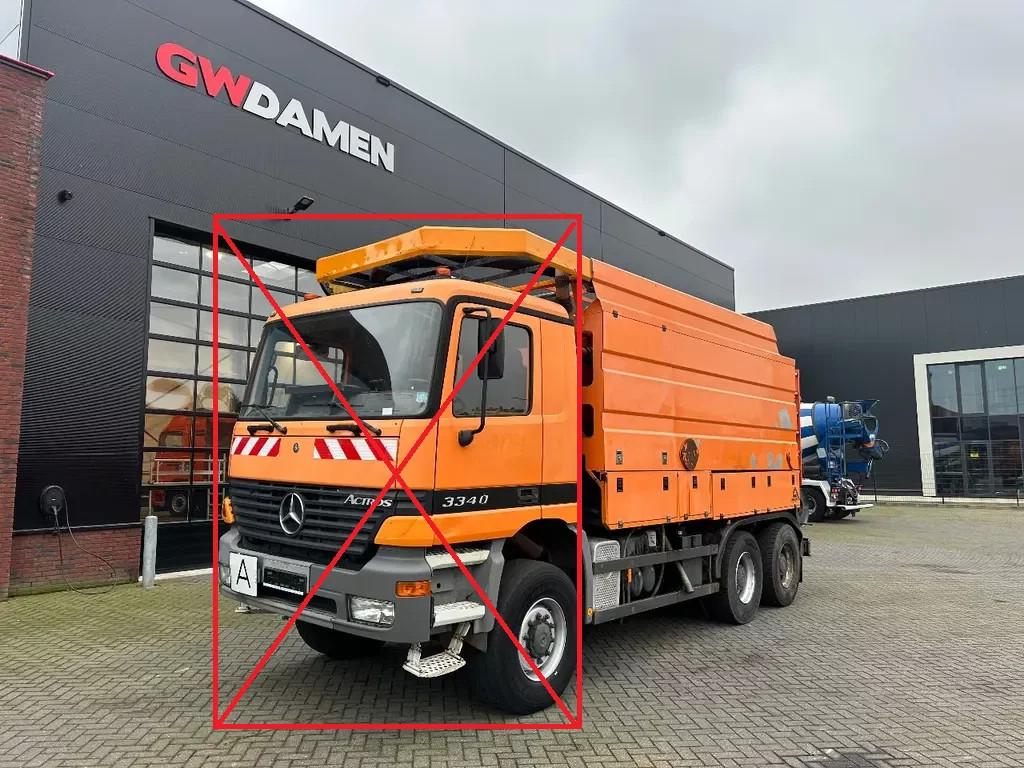 Mercedes-Benz Opbouw Nur aufbau , only superstructure, Auto's, Overige kleuren, Mercedes-Benz, Diesel, Te koop